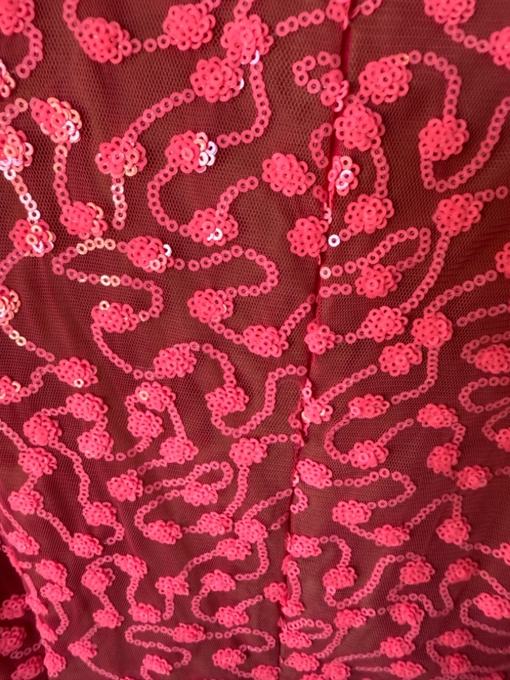 Queen of Sparkles Pink Sequin Mini Dress 💕✨ - Picture 4 of 5